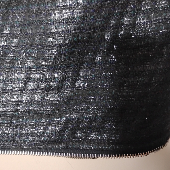 Yigal Azrouel Mini Wrap Skirt Size 2 Knit Knit Moto Zip Hem Edgy Street Style - Picture 6 of 10